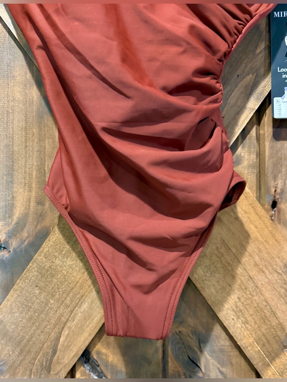 NWT Miraclesuit Ruched One-Piece Swimsuit - Picture 13 of 15